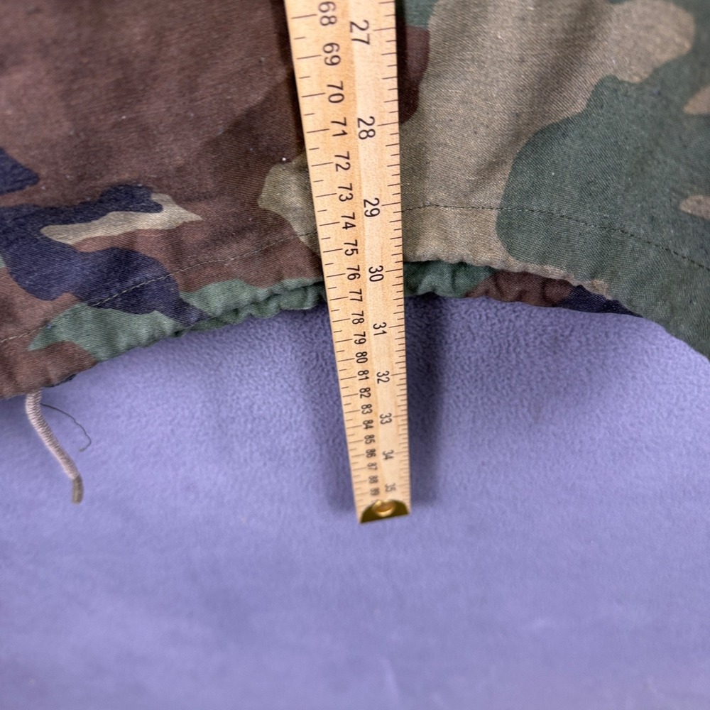 Alpha Industries M65 Field Jacket Woodland Camo Mens Small Military Coat Regular - Picture 9 of 10